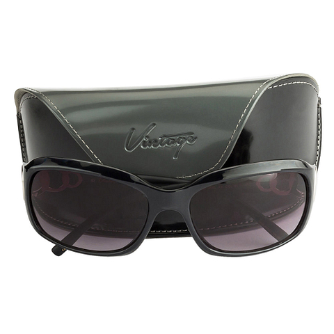 BRANDED Gray Transparent Full Rim Rectangle right side BRANDED Gray Transparent Full Rim Rectangle right side
