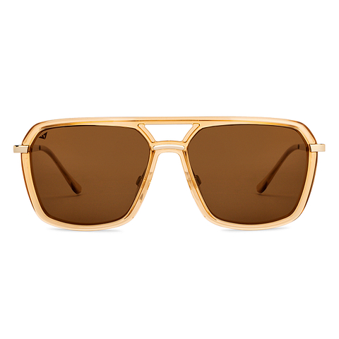 Vincent Chase Online Yellow Transparent Full Rim Geometric left side