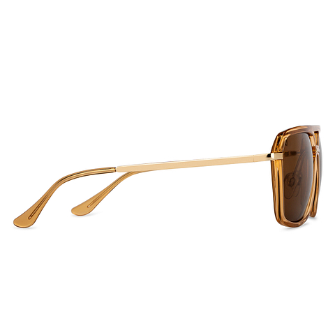 Vincent Chase Online Yellow Transparent Full Rim Geometric left side