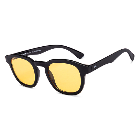 Vincent Chase Black Full Rim Round left side Vincent Chase Black Full Rim Round left side