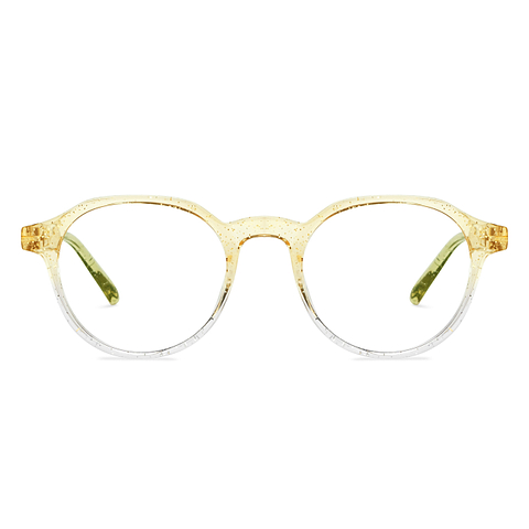 Vincent Chase Online Yellow Transparent Full Rim Round left side