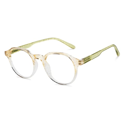 Vincent Chase Online Yellow Transparent Full Rim Round right side