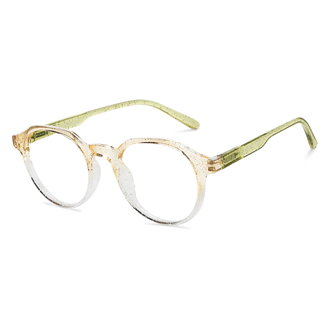 Vincent Chase Online Yellow Transparent Full Rim Round right side