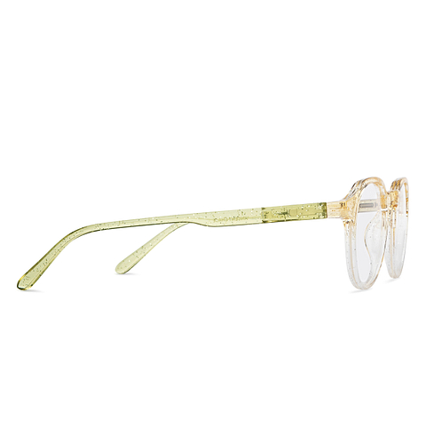 Vincent Chase Online Yellow Transparent Full Rim Round left side