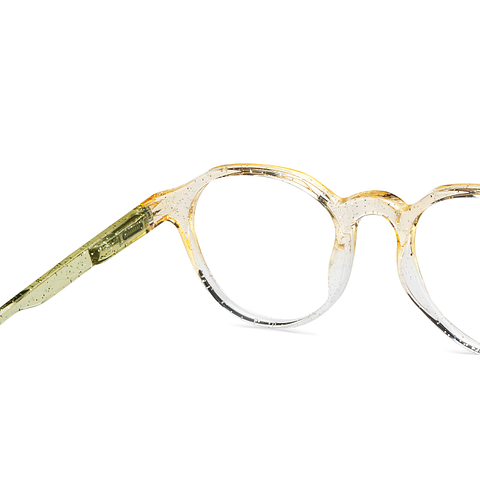 Vincent Chase Online Yellow Transparent Full Rim Round right side