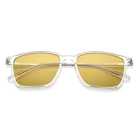 Vincent Chase Online Crystal Transparent Full Rim Rectangle left side Vincent Chase Online Crystal Transparent Full Rim Rectangle left side