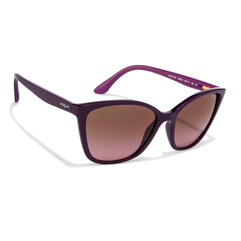Vogue Violet Full Rim Cat Eye left side
