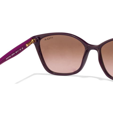 Vogue Violet Full Rim Cat Eye left side