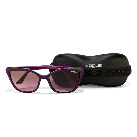 Vogue Violet Full Rim Cat Eye left side
