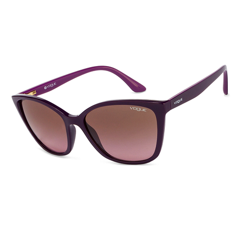 Vogue Violet Full Rim Cat Eye left side