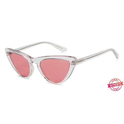 BRANDED Crystal Transparent Full Rim Cat Eye right side BRANDED Crystal Transparent Full Rim Cat Eye right side
