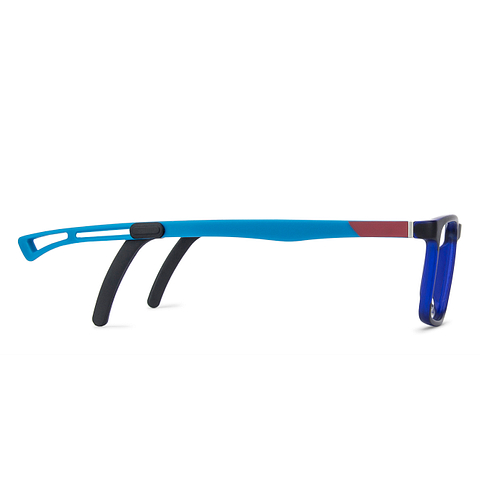 Hooper Online Sky Blue Full Rim Rectangle right side Hooper Online Sky Blue Full Rim Rectangle right side
