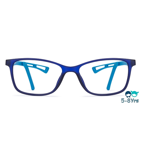 Hooper Online Sky Blue Full Rim Rectangle right side Hooper Online Sky Blue Full Rim Rectangle right side