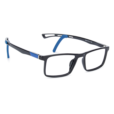 Hooper Online Black Full Rim Rectangle left side