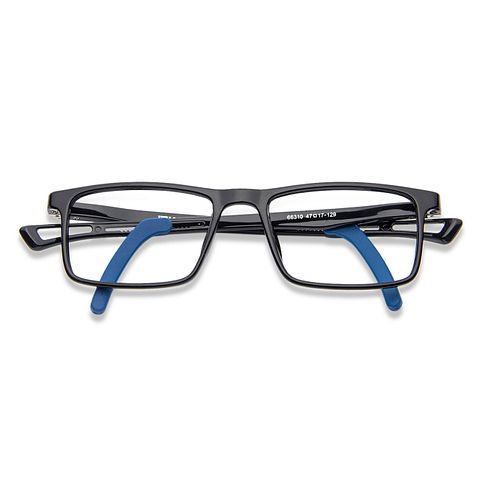 Hooper Online Black Full Rim Rectangle right side