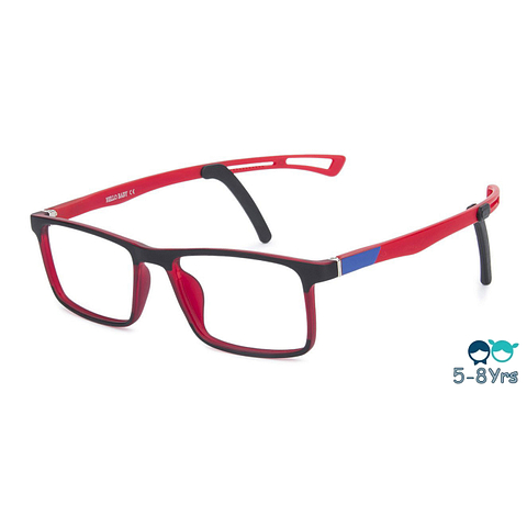 Hooper Online Black Full Rim Rectangle right side