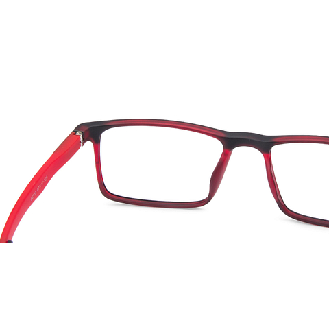 Hooper Online Black Full Rim Rectangle left side