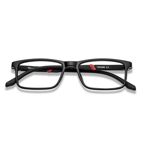 Hooper Online Black Full Rim Rectangle right side Hooper Online Black Full Rim Rectangle right side