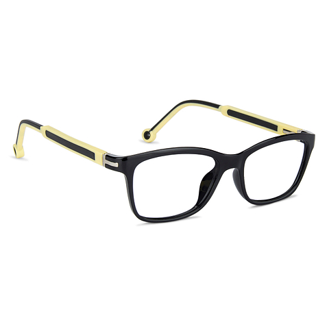 Hooper Online Black Full Rim Rectangle left side