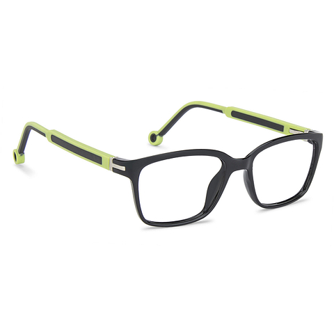 Hooper Online Black Full Rim Rectangle left side