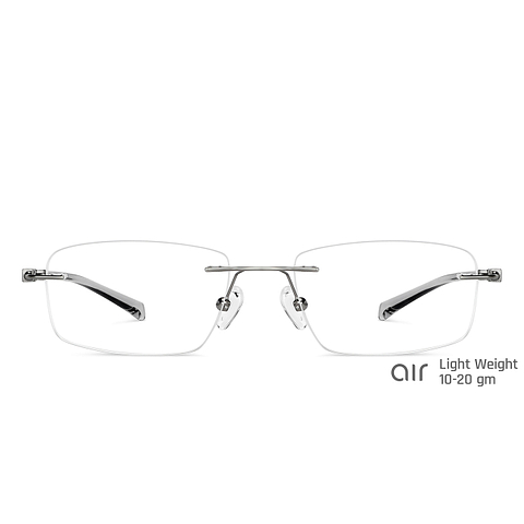 rimless specs lenskart