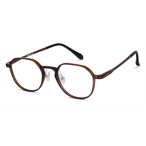 Buy Lenskart Air Brown Ultem Round Spectacles Online || Lenskart ...