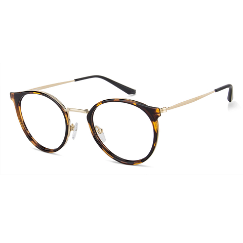 Buy Lenskart Air Gold TR90 Round Spectacles Online || Lenskart ...