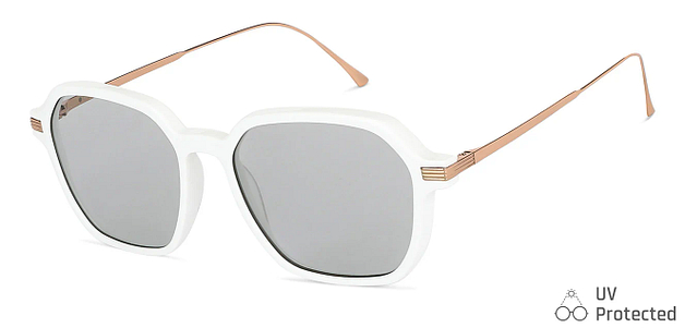 white sunglass frames
