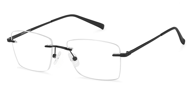 Rimless spectacles clearance