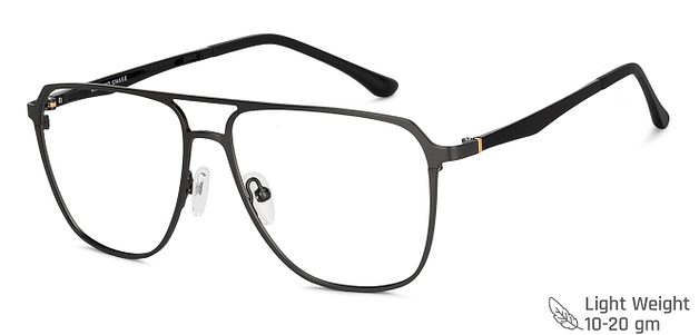 aviator shape glasses