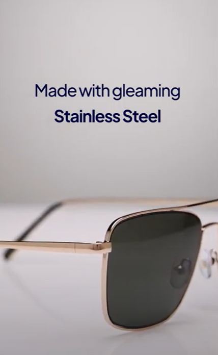 Buy Gold Green Full Rim Square John Jacobs JJ Tints JJ S12473-C3