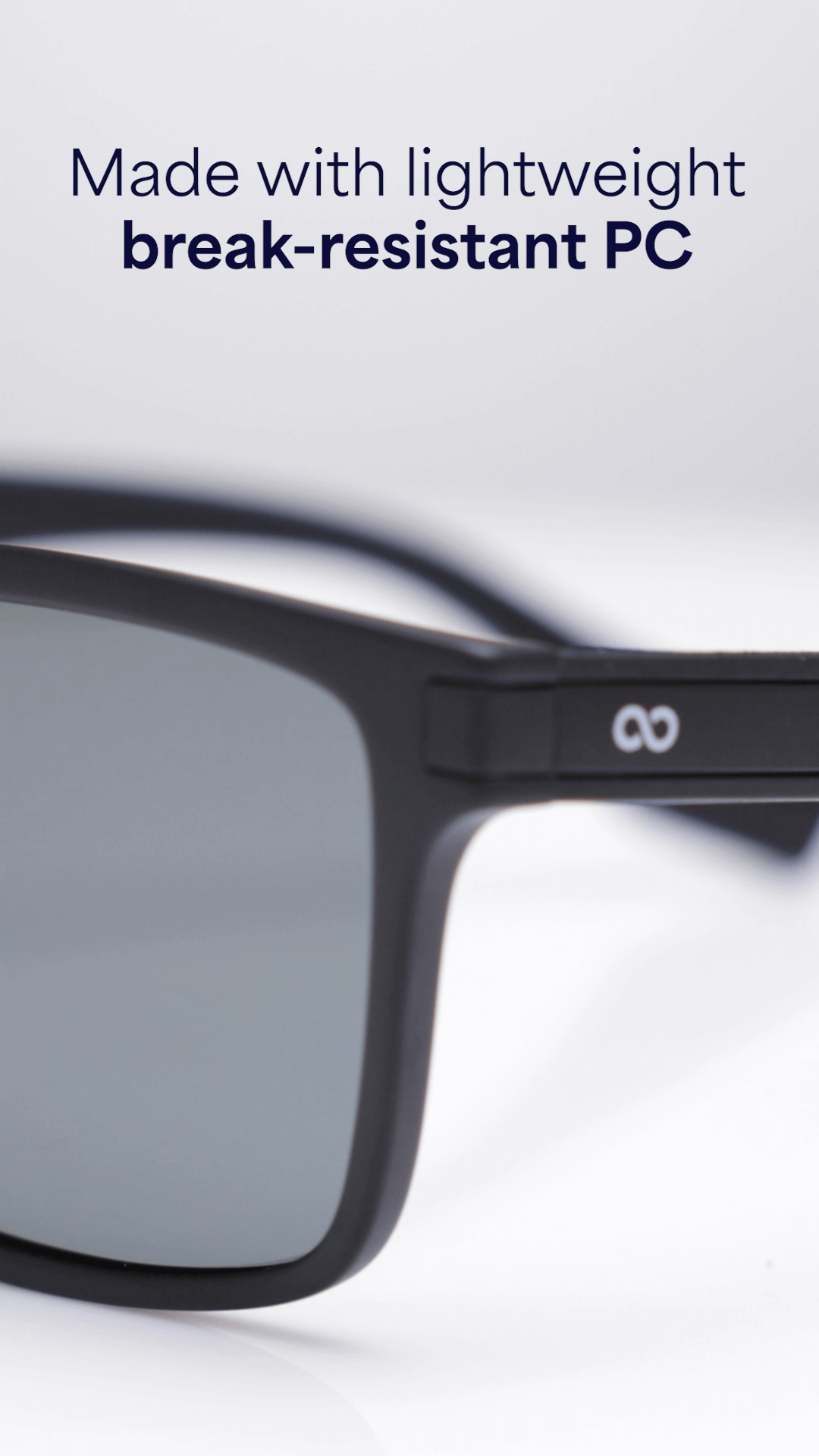 Buy Matte Black Full Rim Square Vincent Chase ATHLEISURE VC S14457