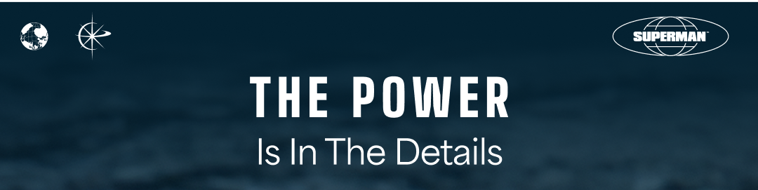 Superman Power Banner - Heading 