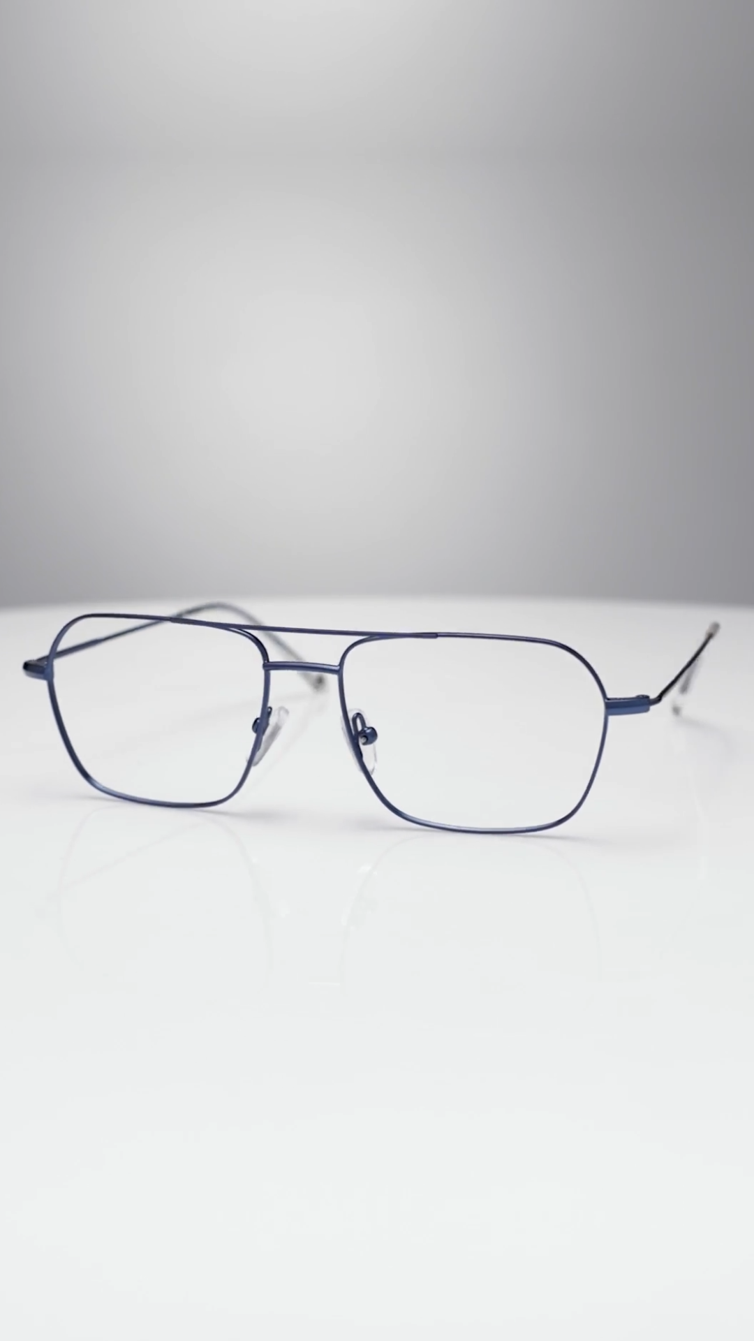 Buy Blue Transparent Full Rim Square John Jacobs Supreme Steel JJ