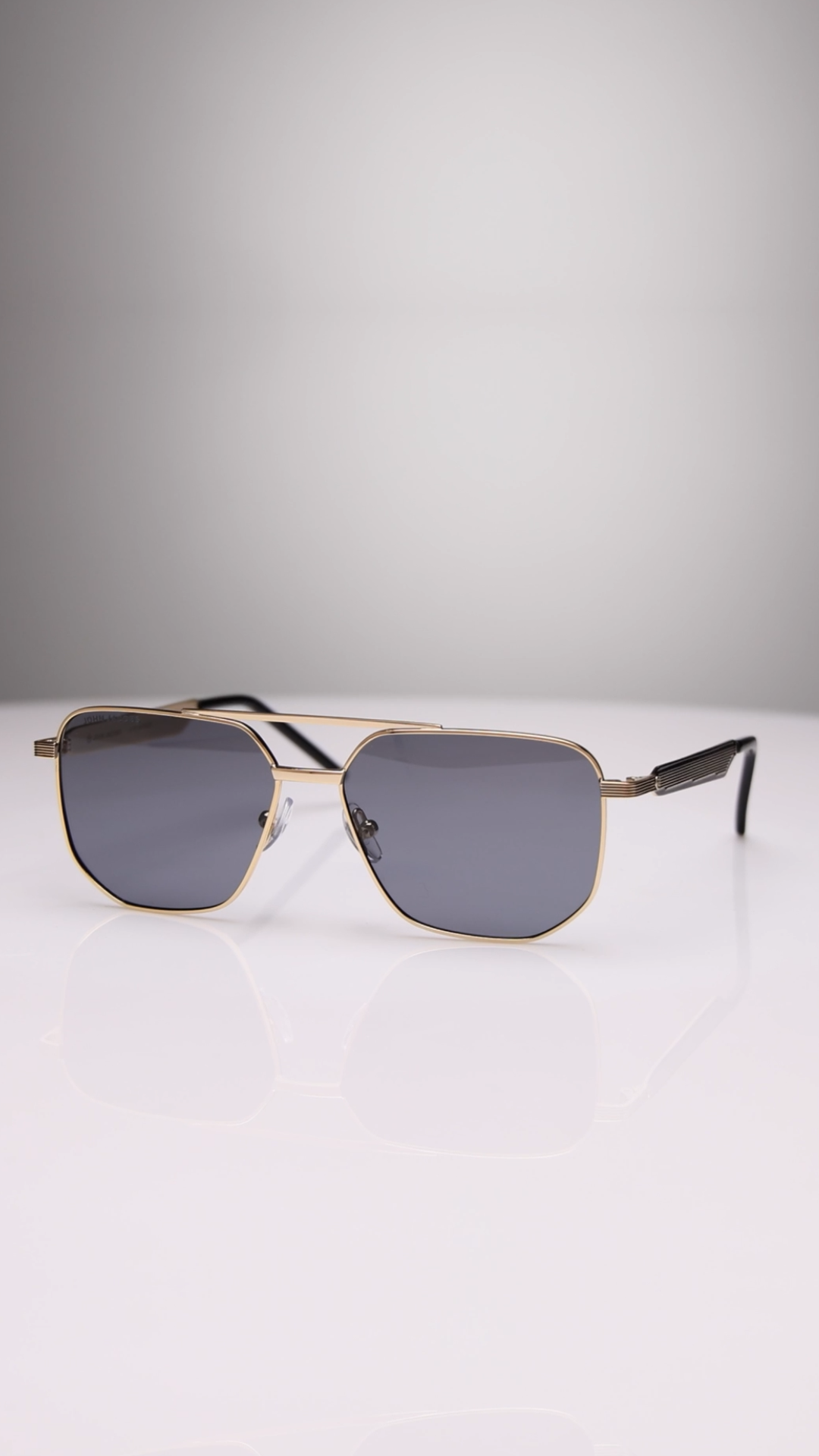 Buy Gold Grey Full Rim Square John Jacobs JJ Tints JJ S15463-C1