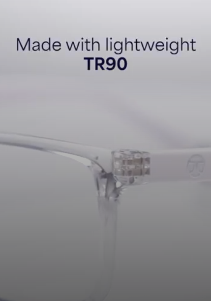 Buy Transparent White Grey Full Rim Rectangle John Jacobs TR Flex