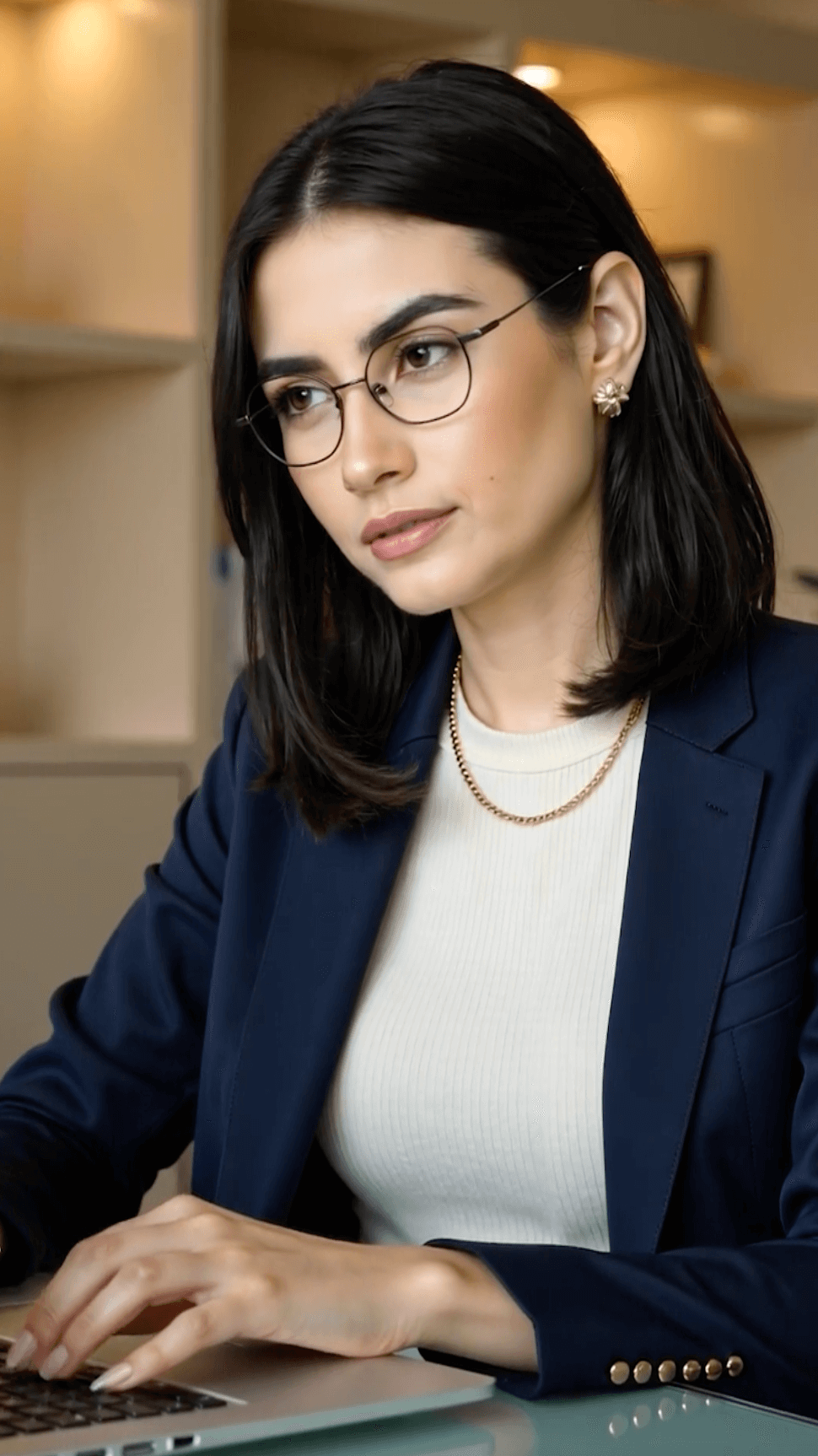 Buy Dark Gunmetal Full Rim Geometric Vincent Chase Sleek Steel VC
