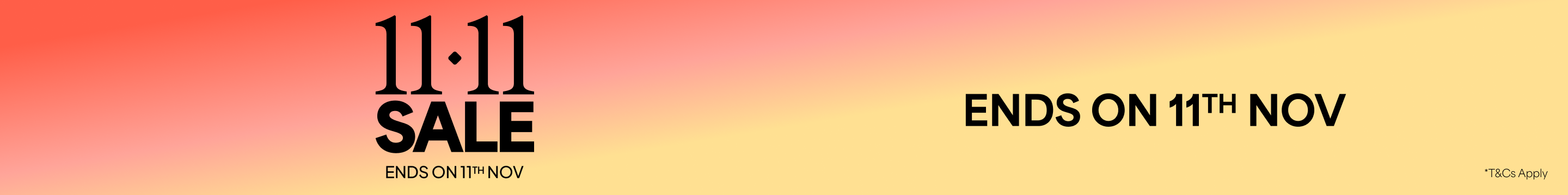 offer banner in header