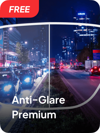 single vision lenses antiglare premium lens