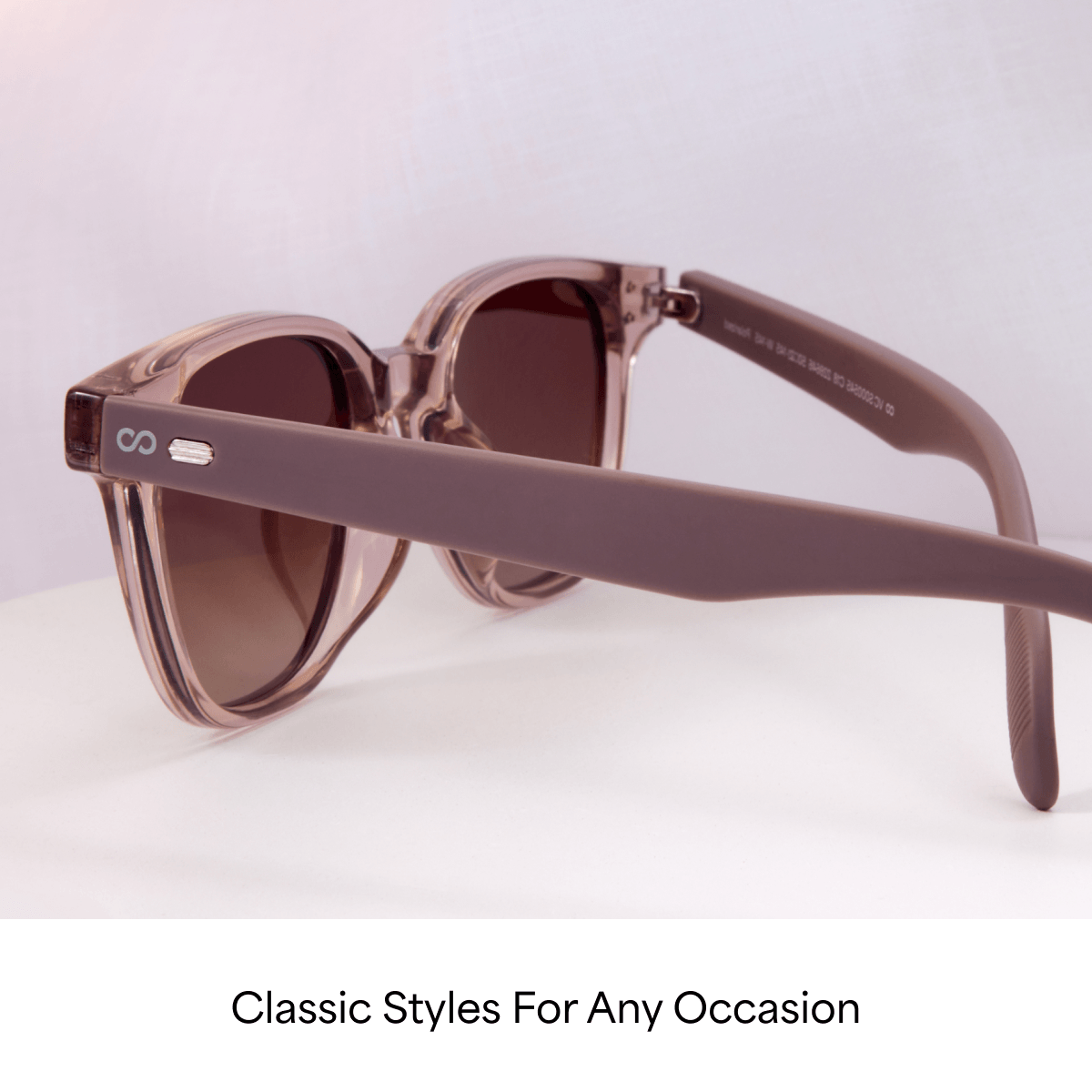 Blue Crystal Full Rim Square Vincent Chase Polarized Non-metal VC