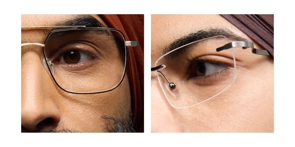 CHページ Black Full Rim Square Vincent Chase Turban Edit VCE000364