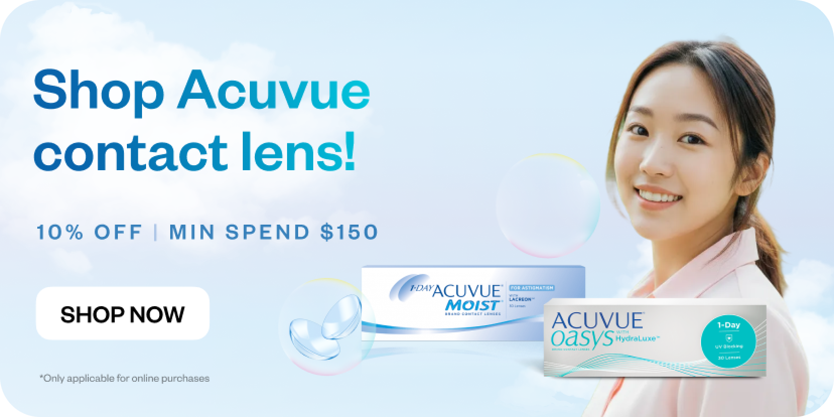 Acuvue 10% Off Offer