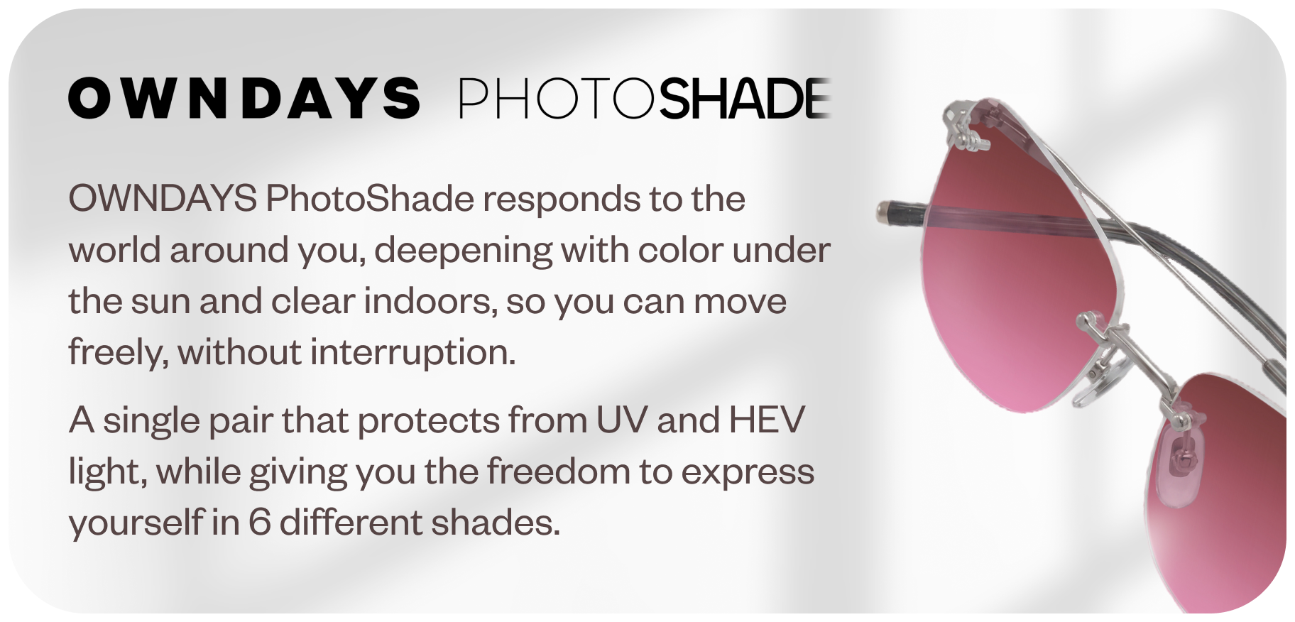 Owndays Photoshade