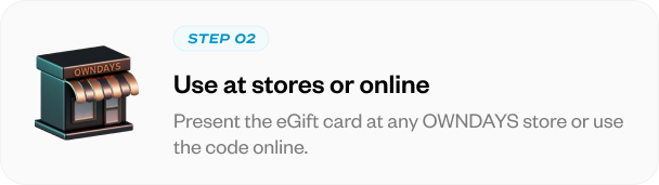 How to Redeem Gift Card Step 2
