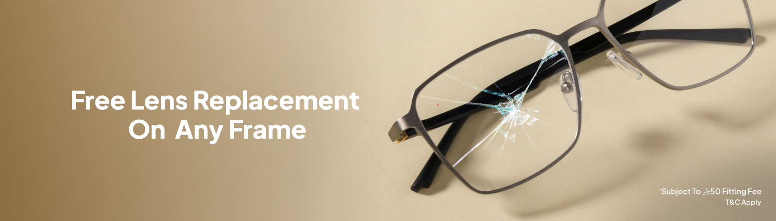 Free lens replacement