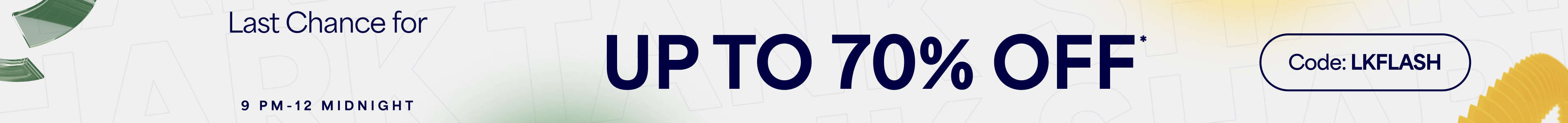 offer banner in header