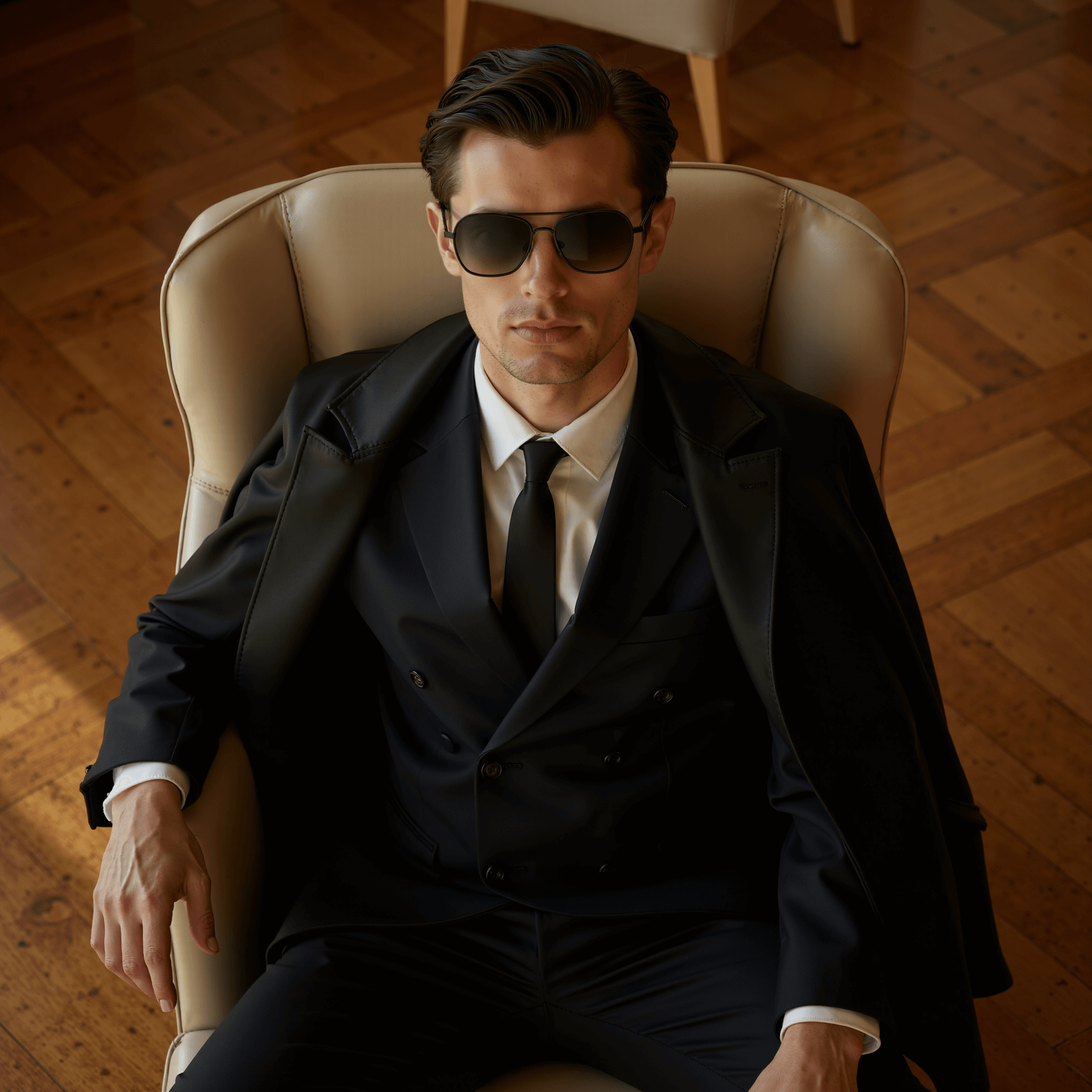 Buy Grey Gunmetal Grey Full Rim Aviator John Jacobs JJ TINTS JJ