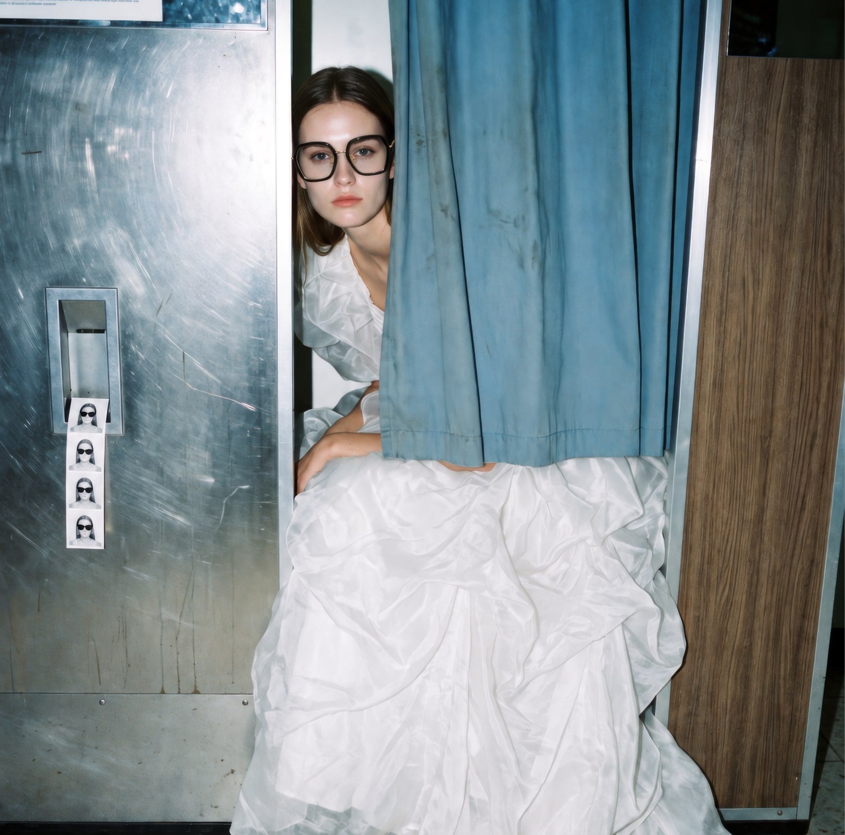 Woman wearing Masaba x John Jacobs eyeglasses