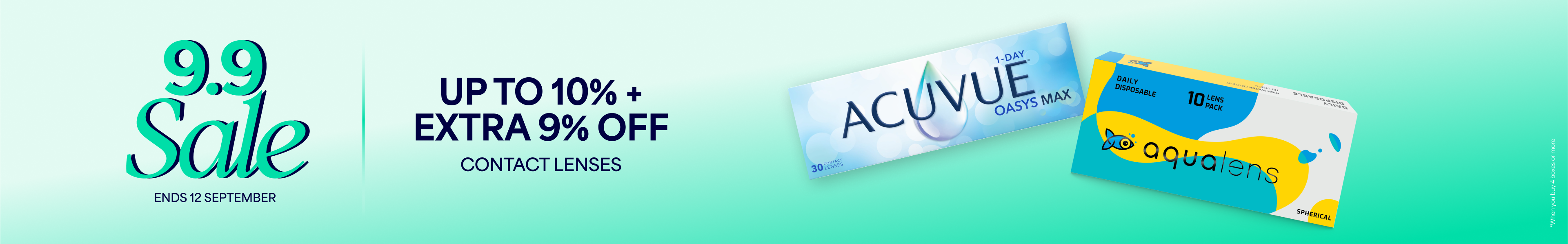 offer banner in header