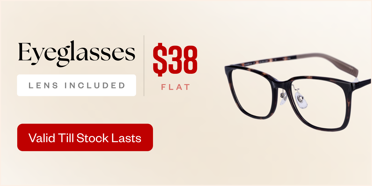 Eyeglass at $38
